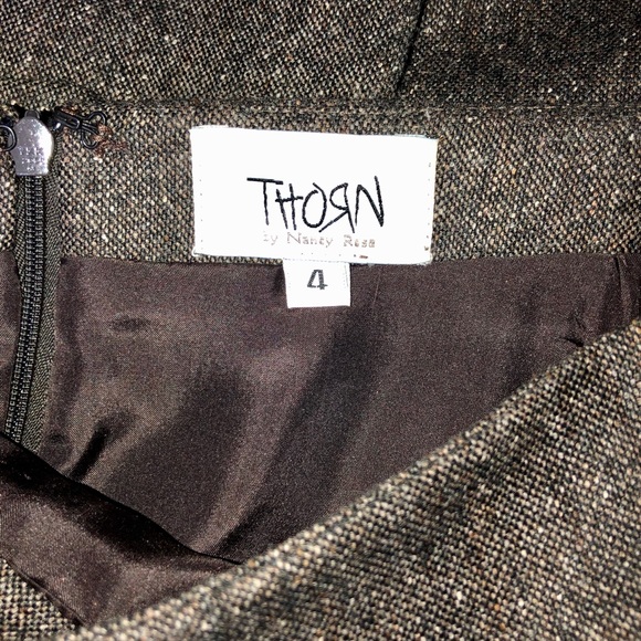 Chocolate 2 piece Suit by Thorn - Picture 6 of 8